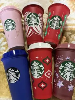 海外スタバ☆ヨーロッパ☆クリスマス2025☆変色☆リユーザブルカップ 