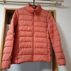 UNIQLO　コーラルピンク ウルトラライト ダウンジャケット M