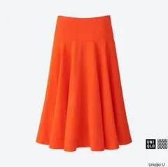 UNIQLO　ユニクロ　 フレアスカート　　orange　◆新品◆のサムネイル