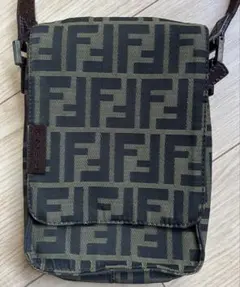 FENDI フェンディ　ズッカ柄　ミニトートバッグ