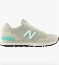 【23㎝】New Balance 515B スニーカー ベージュ ライトグリーン