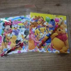 ディズニー おりがみメモ＆えんぴつset