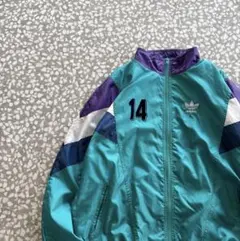 adidas00's Y2K logo nylon jacket size180