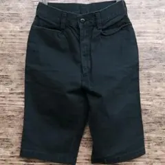 SOMETHING サムシング レディース ハーフパンツ 黒