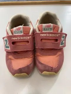 ニューバランス996 ベビー スニーカー 16センチ ピンク