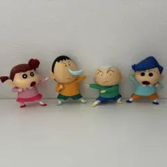 クレヨンしんちゃん カスカベ防衛隊 フィギュア 4体セット