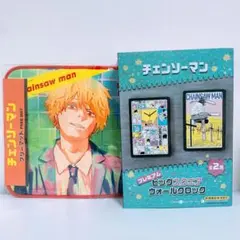 新品未開封　チェンソーマン　ウォールクロック　フリーマット　デンジ　時計