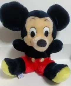 ビンテージ　東京ディズニーランド初期ミッキーマウスぬいぐるみ