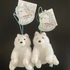 くったりサモエドくん　ごきげんVMC ぬいぐるみ 2種セット