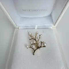 【極美品】ミキモト 幸福の木 ラージサイズ シルバー ブローチ 巾着 箱付き 2025年最新】幸福の木 ミキモトの人気アイテム - メルカリ