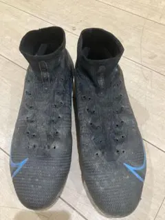 Nike Mercurial ブラック/ブルー スパイク