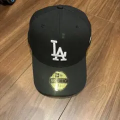 New Era 59FIFTY LA ブラックキャップ 7 1/4