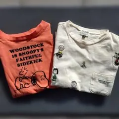 【子供服】 スヌーピー Tシャツ・110cm・120cm