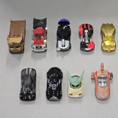 ホットウィール　アメコミ、ゲームキャラ　ルース品　9台セット