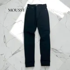 MOUSSY 【26】HW　Rebirth BLACK SKINNY D153