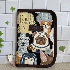 【母子手帳ケース】【お薬手帳ケース】【マルチ】【通帳ケース】【アニマル】【犬】