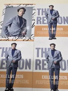 EXILE　陣　フォトカード　4枚セット