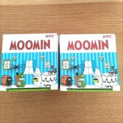 KFC ムーミン 高気密レンジ容器 ２個セット