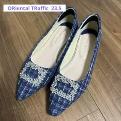 オリエンタルトラフィック フラットパンプス フォーマル