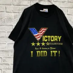 USA製90sヴィンテージTシャツ！シングルステッチ　ブラック半袖古着XL 1
