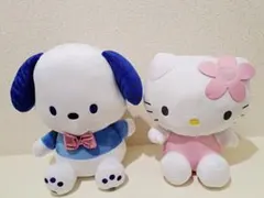 ポチャッコ　ハローキティぬいぐるみセット