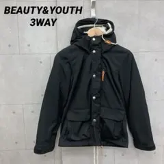 BEAUTY&YOUTH 3WAY マウンテンジャケット レディース M 黒