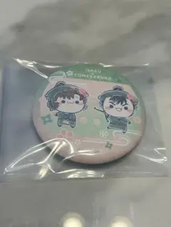 【新品未開封】ふんわり桜もちぴこの段 忍たま 缶バッジ賞 善法寺伊作&食満留三郎