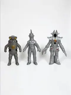 ウルトラマン 怪獣 ソフビ フィギュア 3体セット セブンガー デスフェイサー