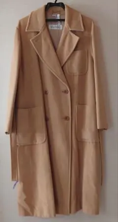 美品MaxMara ピンクモーヴジャケット アンゴラ・カシミア・ウール高級 