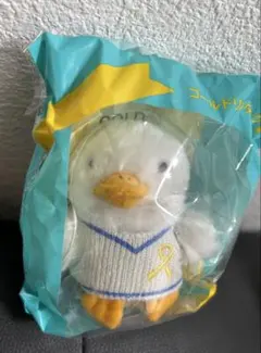 【イベントノベルティ】ゴールドリボンダック　アフラック　Aflac