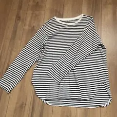 UNIQLO ストライプ 長袖Tシャツ XL