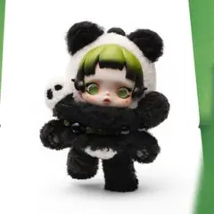 POPMART SKULLPANDA Lazy Panda ぬいぐるみペンダント