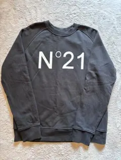 N°21 ブラック 黒 スウェット トレーナーのサムネイル