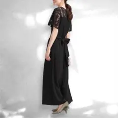 未使用 green label relaxing レースリボン オールインワン