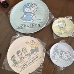 サントリードラえもんGOGO皿4枚セット　非売品