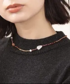 チチカカ　ランダムアレンジネックレス　♡