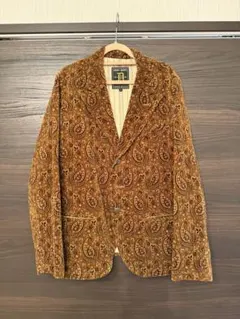 DRESS HIPPY ペイズリー コーデュロイ ジャケット Mのサムネイル