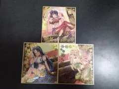 オンゲキ グッズキャンペーン 箔押し色紙 6枚セット - メルカリ