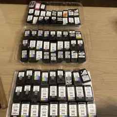 Canon 使用済みインクカートリッジ まとめ売り 大量セット Canon他 使用済みインクカートリッジ セット82個 - メルカリ