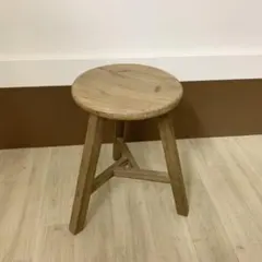 ZARA  ザラホーム 木製ラウンドスツール H50cm 3本脚 ZARA HOME ザラホーム 木製ラウンドスツール H50cm 3本脚 ZARA