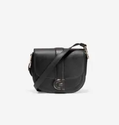 COLE HAAN ショルダーバッグ ブラック レザーのサムネイル