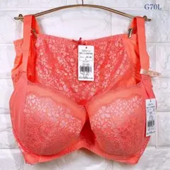 アモスタイル　デイジーレースきゅっと寄せブラ　ブラ＆ボーイズレングスショーツ