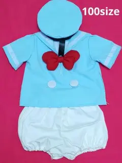 ドナルド コスチューム コスプレ キッズベビー　衣装 ハンドメイド パルパルーザ