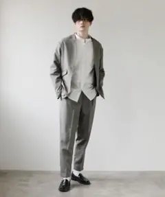 ASTRONOMY アストロノミー　メンズ　テーパードパンツ　グレー