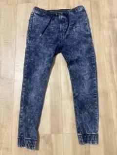 GERRY ダークブルージョガーデニム スキニー