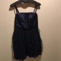 バブルヘム　アプワイザーリュクス　ネイビー　ドレスワンピ　バルーン