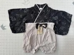 【80㎝】　袴ロンパース　節句　祝い着　袴　ロンパース