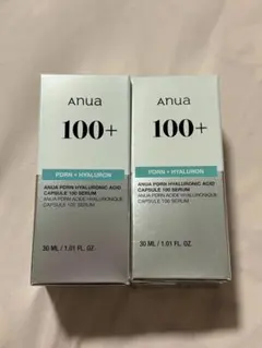 Anua 100+ PDRN ヒアルロン酸カプセル 100セラム 2個セット