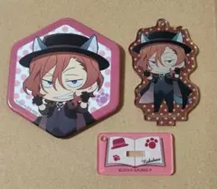 文豪ストレイドッグス 中原中也 ミニアクスタ 缶バッジ セット