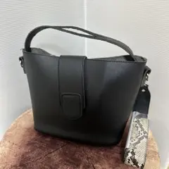 パイソン柄 蛇柄 2wayバッグ ショルダーバッグ ハンドバッグ